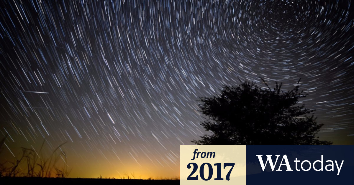 Perth, look up to the skies and see a spectacular meteor shower